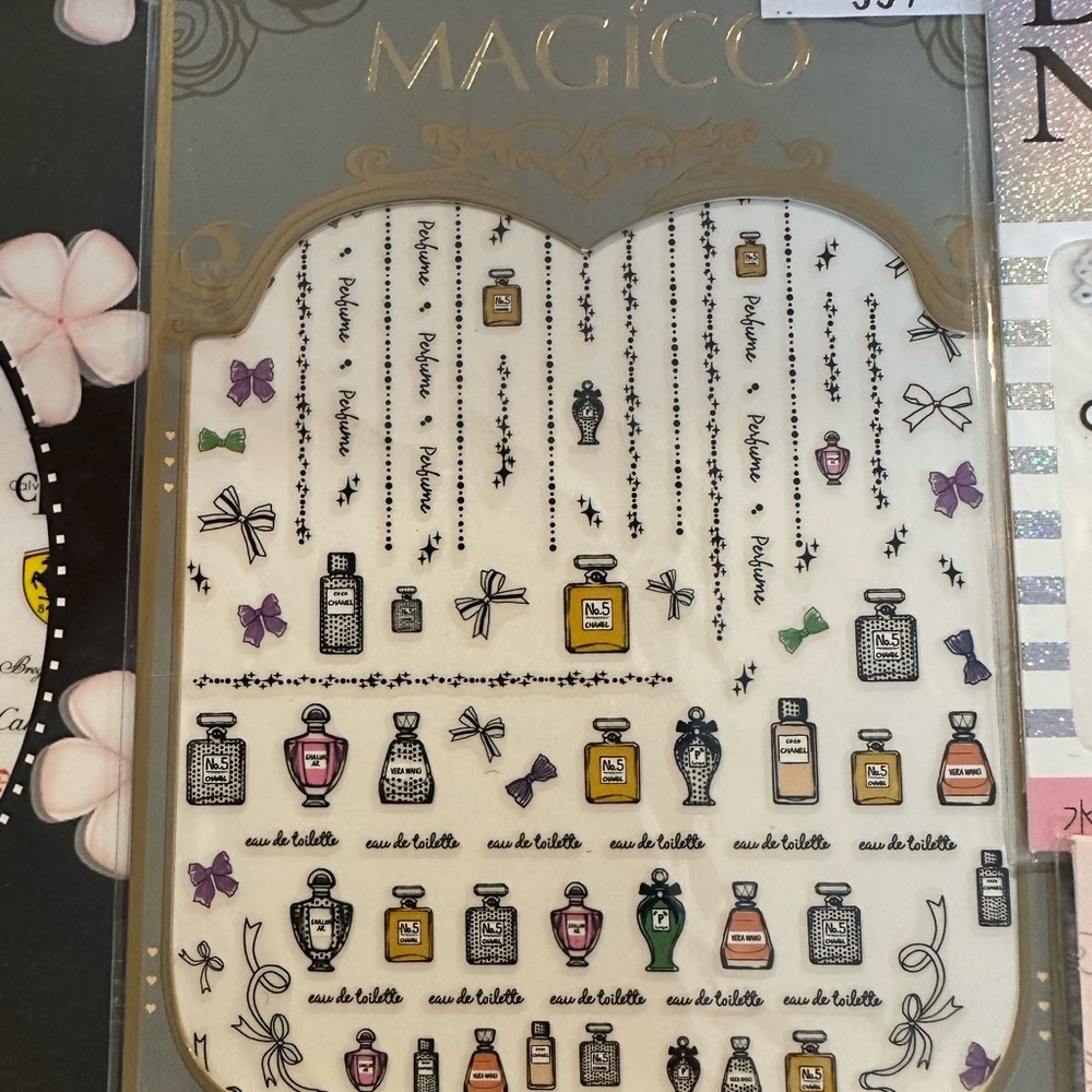 Assorted Nail Art Sticker Set - Picture 4 of 11